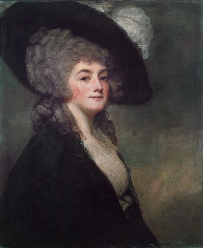 Porträt von Mrs. Harrit Greer von George Romney