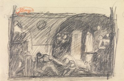 Gefängnisszene von George Romney