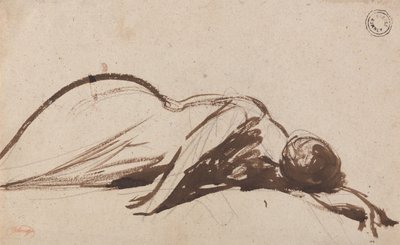 Niederliegende Frau von George Romney