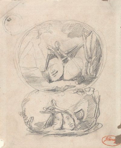 Richard Cumberland Frontispiz von George Romney