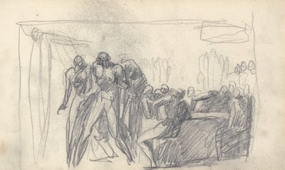 Skizzenbuchzeichnung von George Romney