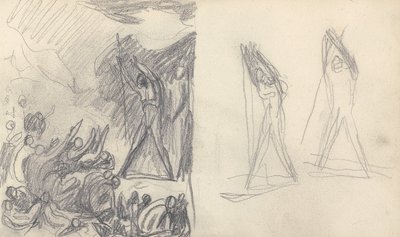 Skizzenbuchzeichnung von George Romney