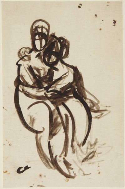 Studie für das Porträt der Milner-Schwestern von George Romney