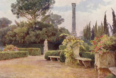 Italienische Gärten: Villa Medici von George Samuel Elgood