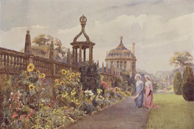 Montacute, Sonnenblumen von George Samuel Elgood