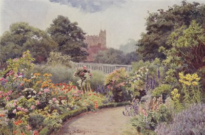 Der Deanery-Garten, Rochester von George Samuel Elgood