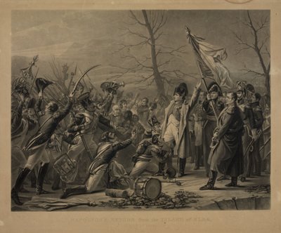Napoleon kehrt von der Insel Elba zurück am 7. März 1815 von George Sanders