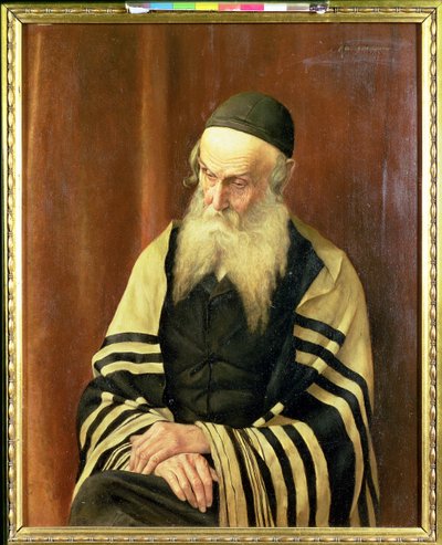 Ein aschkenasischer Rabbi von Jerusalem von George Sherwood Hunter