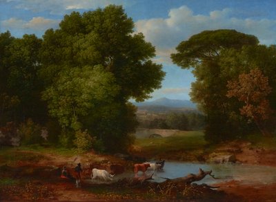 Ein Stück des römischen Aquädukts von George Snr. Inness