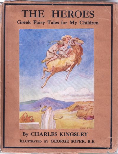 Umschlaggestaltung, aus Die Helden, veröffentlicht von George Allen und Unwin 1929 von George Soper
