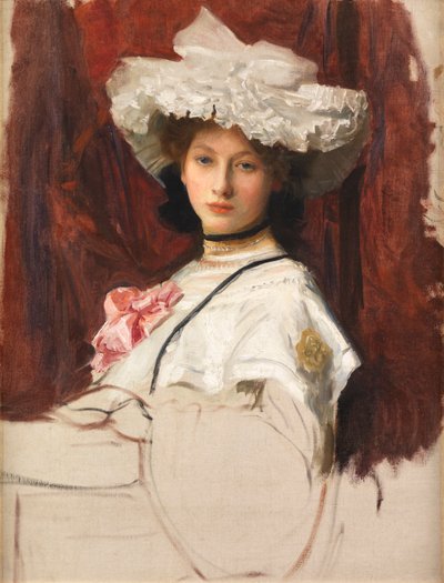 Porträtskizze von George Spencer Watson