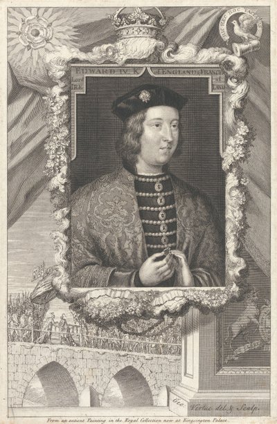 Edward IV König von England und Frankreich, Herr von Irland von George Vertue