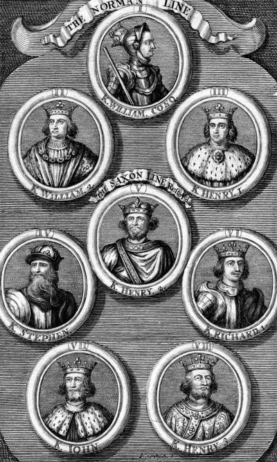 Könige von England von George Vertue