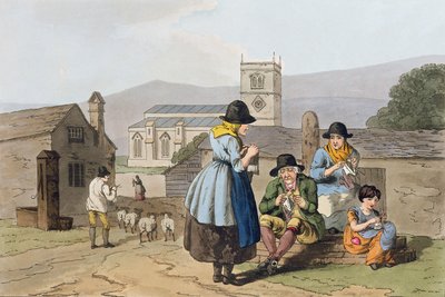 Wensleydale-Strickerinnen, aus 