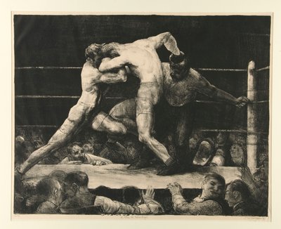 Ein Hirsch bei Sharkey von George Wesley Bellows