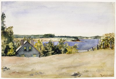 Gardiners Bay von Sag Harbor, 1899 von George Wesley Bellows