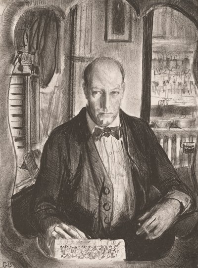 Selbstporträt von George Wesley Bellows von George Wesley Bellows