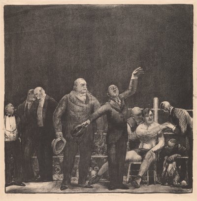 Vorstellung von John L. Sullivan von George Wesley Bellows