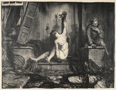 Die Zigarette: Kriegserie von George Wesley Bellows