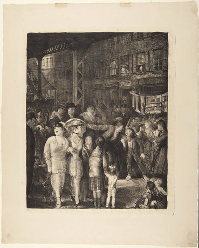 Die Straße von George Wesley Bellows