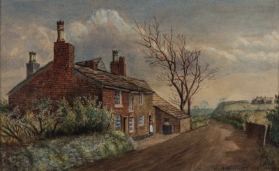 Pitses Blick Richtung Alt - Geburtsort von James Butterworth von George Wimpenny