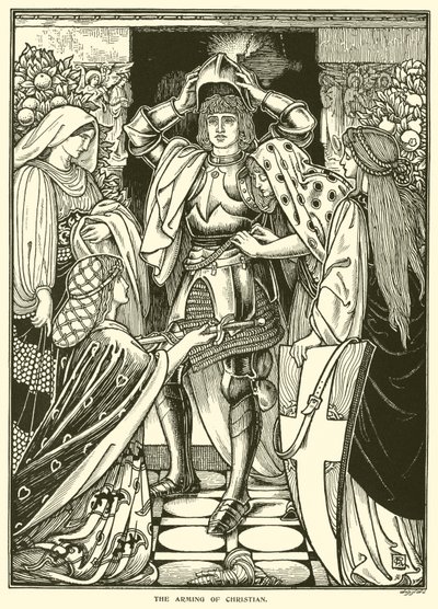 Die Bewaffnung des Christen (Gravur) von George Woolliscroft Rhead