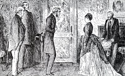Eine Szene aus Wilkie Collins