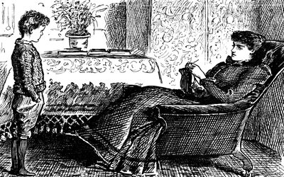 Die Schwierigkeit, die Oberhand zu behalten von George du Maurier
