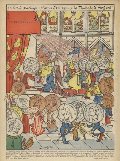 Illustration für Le Rire von Georges Delaw