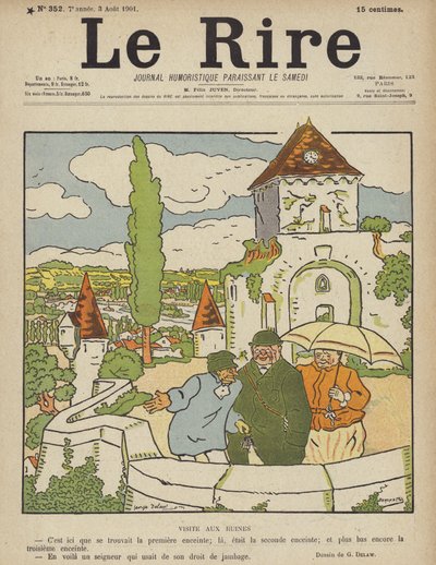Illustration für Le Rire von Georges Delaw