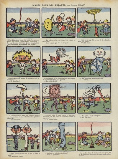 Illustration für Le Rire von Georges Delaw