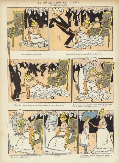 Illustration für Le Rire von Georges Delaw