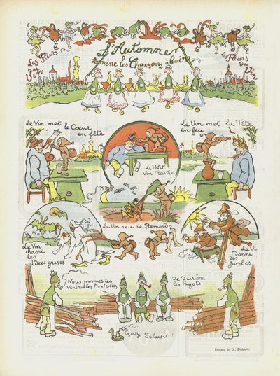 Illustration für Le Rire von Georges Delaw