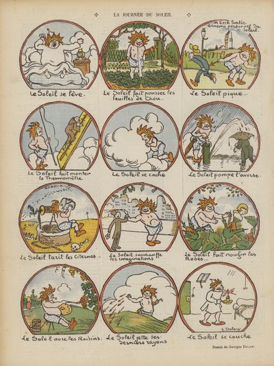Illustration für Le Rire von Georges Delaw