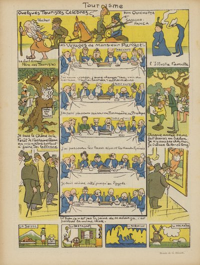 Illustration für Le Rire von Georges Delaw