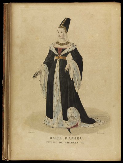 Marie von Anjou, Königin von Frankreich von Georges Jacques Gatine