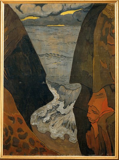 Die Klippen bei Camaret von Georges Lacombe