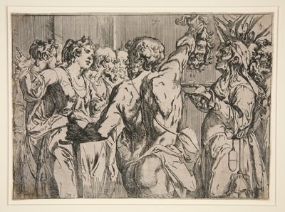 Die Enthauptung von Johannes dem Täufer von Georges Lallemand