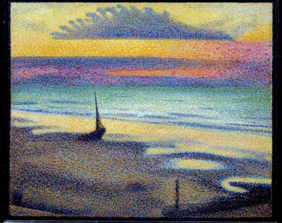 Strand in Heist (Knokke-Heist, Belgien) von Georges Lemmen