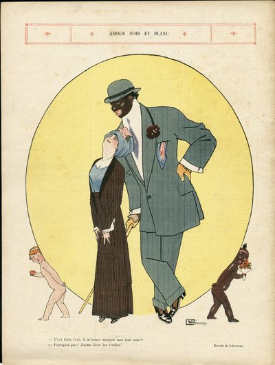 Illustration von Georges Leonnec (1881-1940) in Le Lire von Georges Leonnec