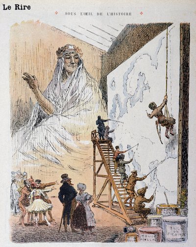 Europa. Zeichnung von Georges Meunier in „Le Rire Rouge“ von Georges Meunier