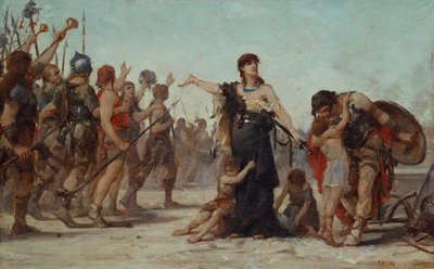 Das Opfer für das Vaterland von Georges Moreau de Tours