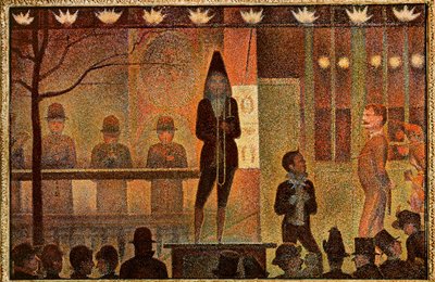 Die Parade - Einladung zur Nebenschau von Georges Pierre Seurat