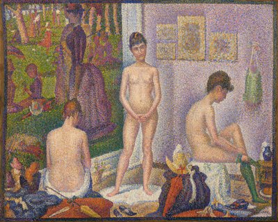 Les Poseuses, Ensemble (Kleine Version) von Georges Pierre Seurat