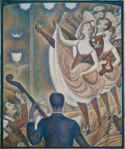 Der Can-Can von Georges Pierre Seurat