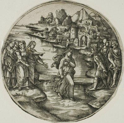 Die Königin von Saba geht auf dem Wasser von Georges Reverdy