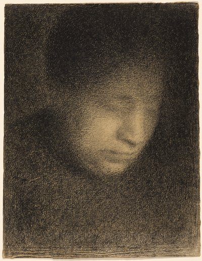 Madame Seurat, die Mutter des Künstlers von Georges Seurat
