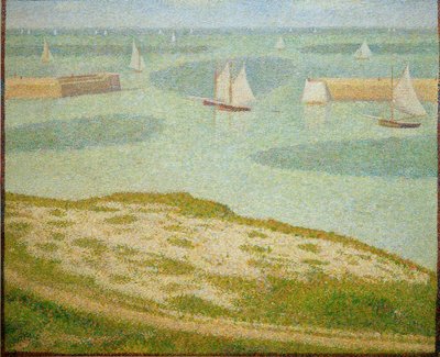 Port-en-Bessin, Eingang zum Vorhafen von Georges Seurat