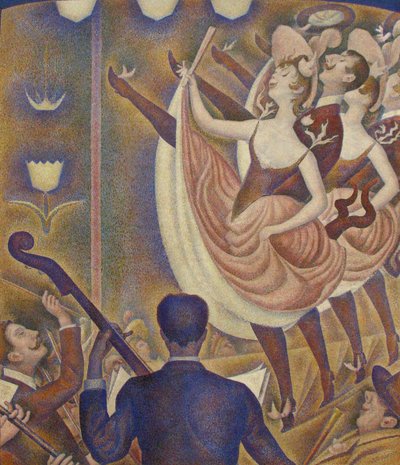 Der Can-Can von Georges Seurat