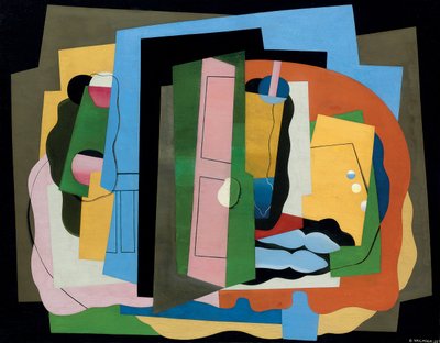 Die rosa Tür von Georges Valmier